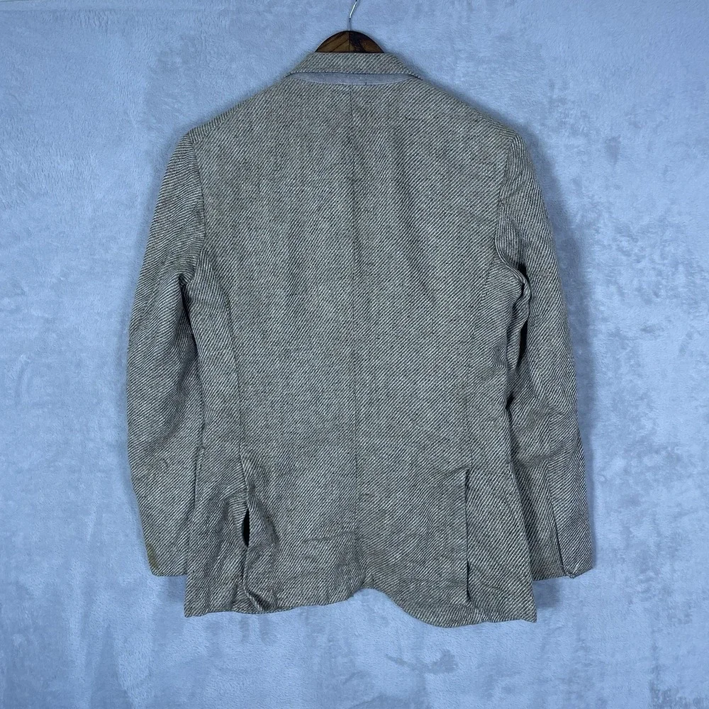 Spier & Mackay Blazer Jacket Men 38 Sport Coat Unlined Lanificio Wool Sartorial